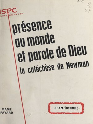 cover image of Présence au monde et parole de Dieu
